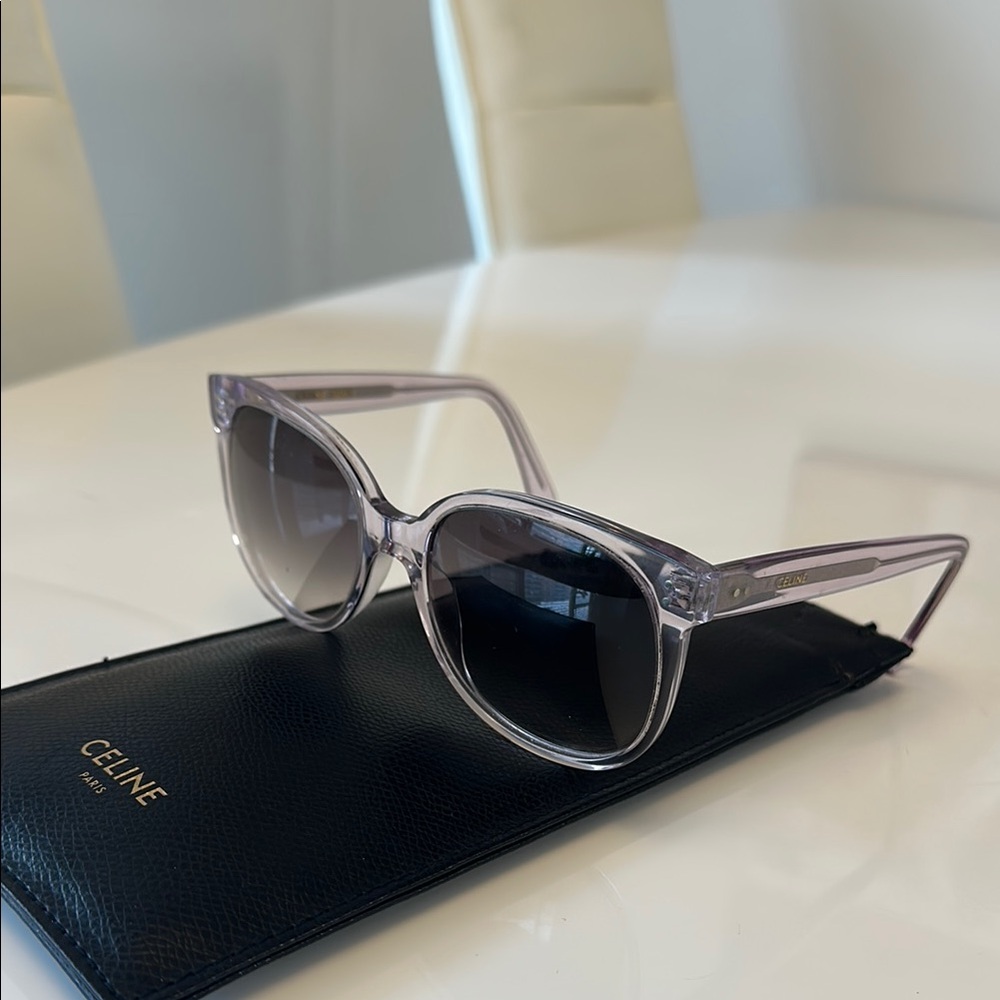 Celine Purple Sunglasses Modern Accessories